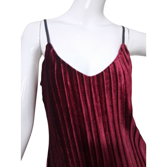 Tart Crushed Velvet V-Neck Women's size XS Witchy Whimsigoth Vampire Fairy Tank - Picture 4 of 12